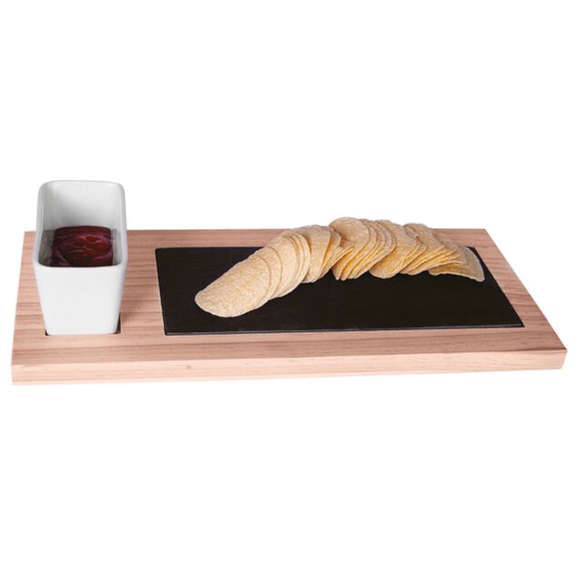 Schneidebrett-Set 3-teilig, 37x17 cm Art.-Nr. 41206-02