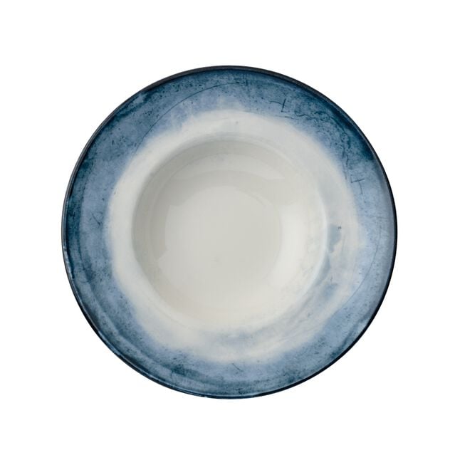 Plate Pasta Cm 29.5 Shade Sea Porcelain Cod. 67372A13