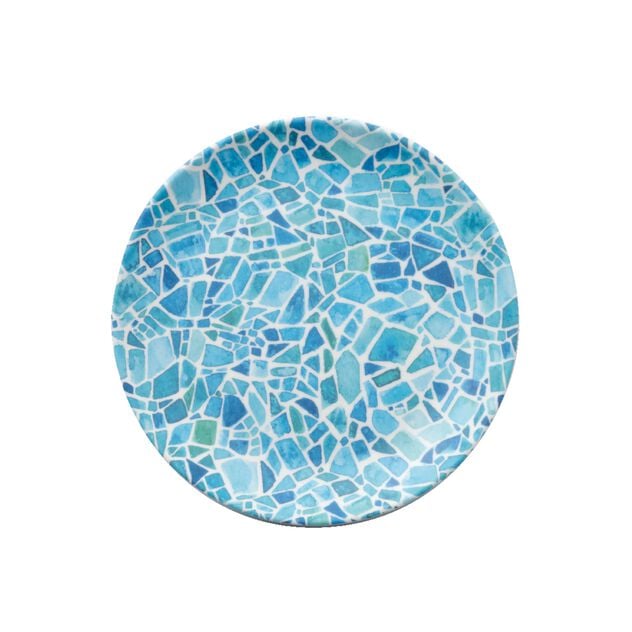 Flat Plate Cm 28 Melamine Mosaic Code 68106-08