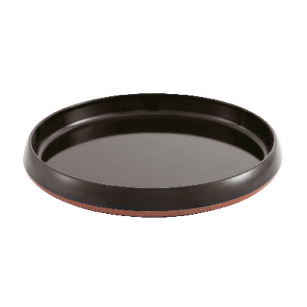 Teller Ø 19 H 2 Melamin Gourmet Black Two-Tone Art.-Nr. 68108B03