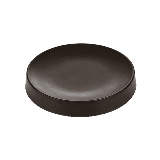 Piatto Cm 20 H 3 Melamina Gourmet Black Cod. 68109B01