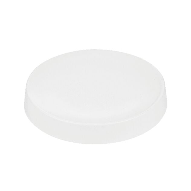 Piatto Cm 24 H 3 Melamina Gourmet White Cod. 68109W02