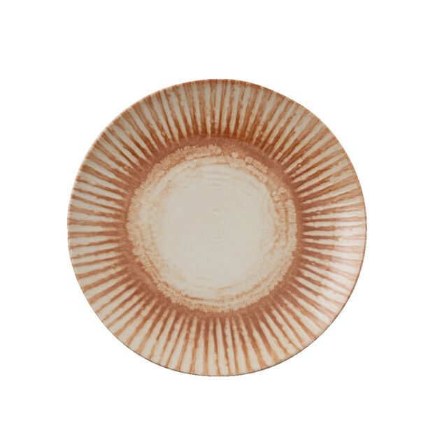 Piatto Piano Cm 20 Sunlight Red Stoneware Cod. 67382B02