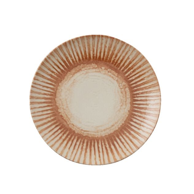 Dinner Plate Cm 32 Sunlight Red Stoneware Code 67382B07