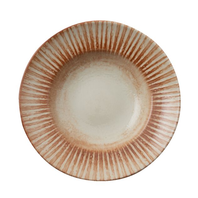 Piatto Pasta Cm 27 Sunlight Red Stoneware Cod. 67382B12