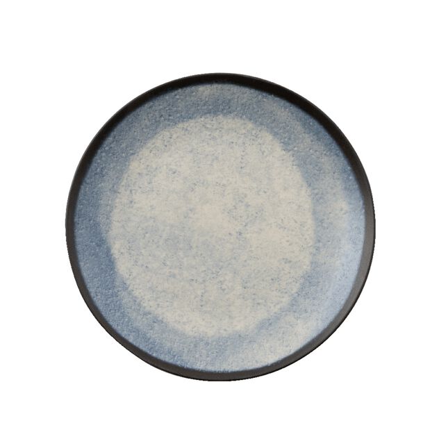 Piatto Piano Cm 20 Shade Matt Sea Stoneware Cod. 67383A02