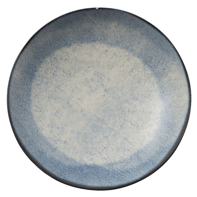 Piatto Fondo Cm 22 Shade Matt Sea Stoneware Cod. 67383A09