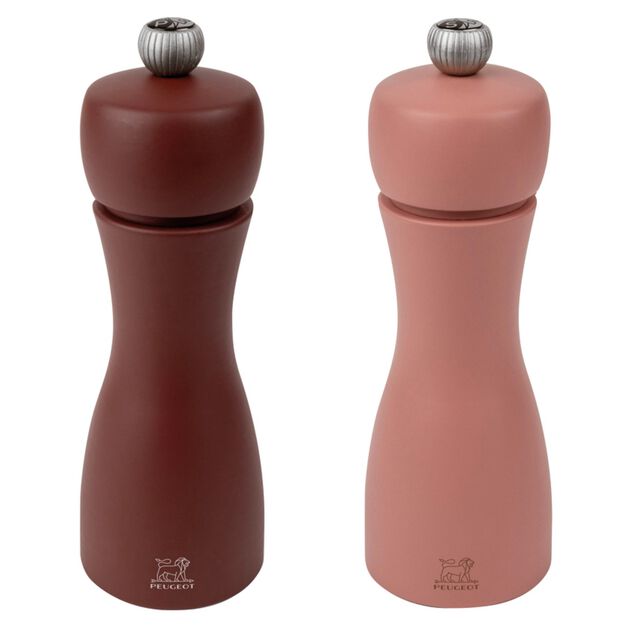 Salt &amp; Pepper Mill Set 2 Pcs 15 Cm Cod. 42632-04