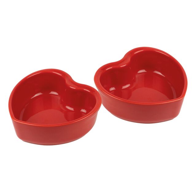 Heart Baking Dish Set 2 Pcs 14 cm Item No. 44711-02