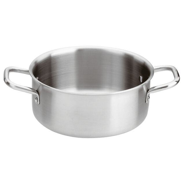 Flacher Topf 2 Griffe 20 cm Art.-Nr. 12509-20