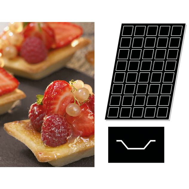 Silikonform Squares Art.-Nr. 47740110