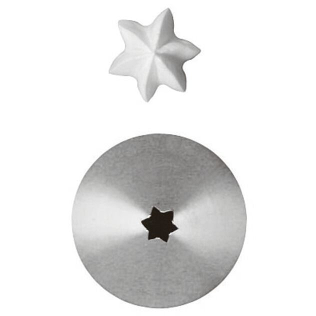 Set 6 Pz Bocchette Foro A Stella Cod. 47208-02