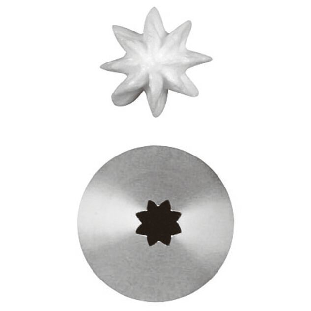 Set 6 Pz Bocchette Foro A Stella Cod. 47208-04