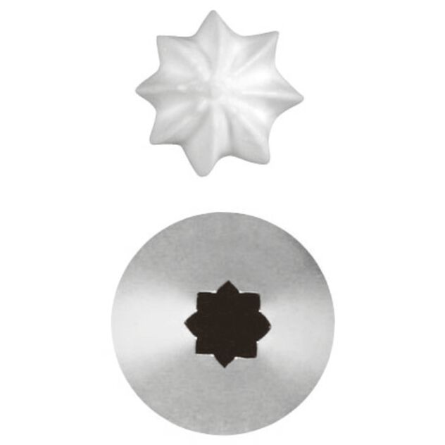 Set 6 Pz Bocchette Foro A Stella Cod. 47208-08