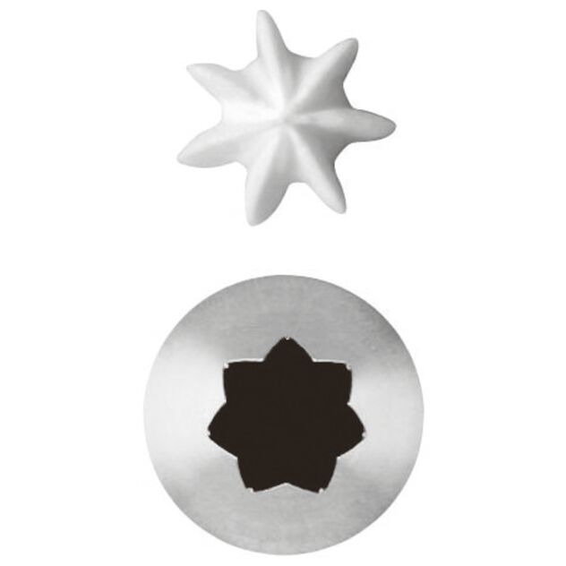 Set of 6 Star-Shaped Nozzles Cod. 47208-19