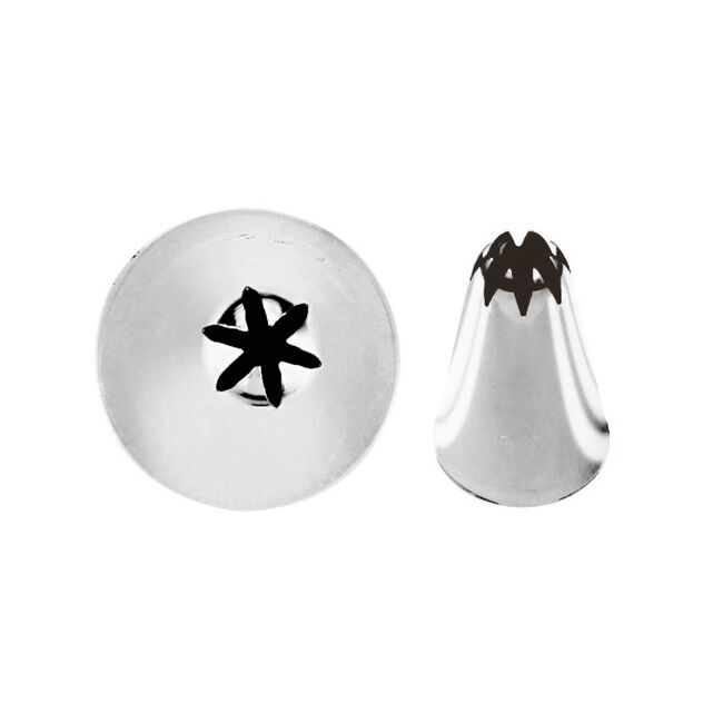 Pack 6 Stück Spritztüllen Blütenloch 6 mm Art.-Nr. 47355-06