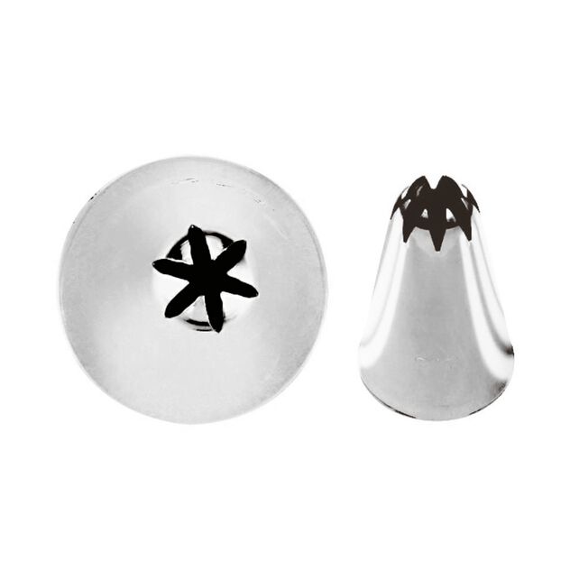 Conf 6 Pz Bocchette Foro Fiore Mm 8 Cod. 47355-08