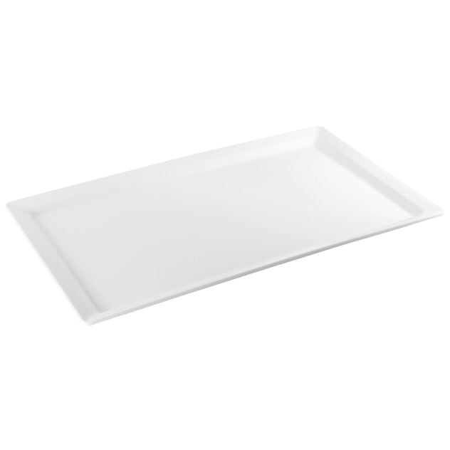 Tablett 26,5 x 16,2 cm Easy Black&amp;White Melamin Weiß Art.-Nr. 44843-14