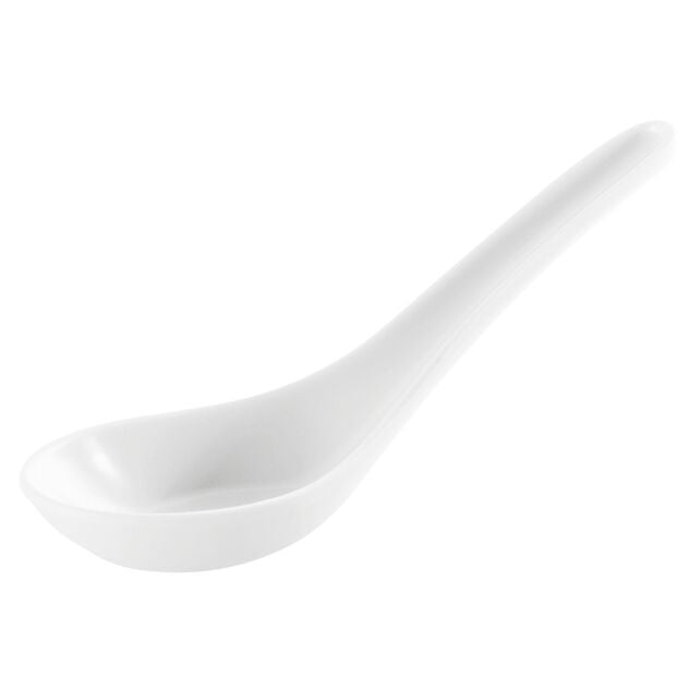 Fingerfood Löffel 13,5x4,5 cm Easy Black&amp;White Melamin Weiß Art.-Nr. 44850-13