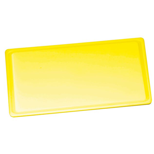 Yellow Cutting Board Gn 2/1 With Groove Cod. 42546-01