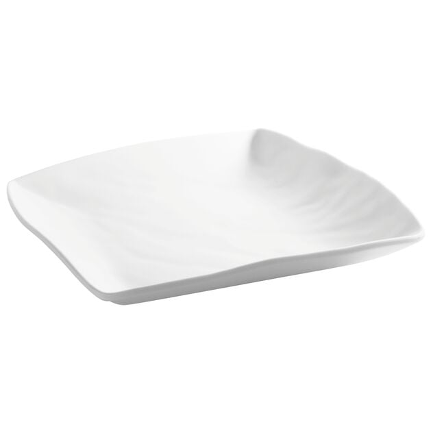 Vassoio Cm 22X23,5X5,5 Thara Melamina Bianco Cod. 44450-23