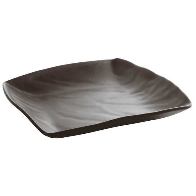 Tray Cm 22X23.5X5.5 Thara Melamine Black Code 44450B23
