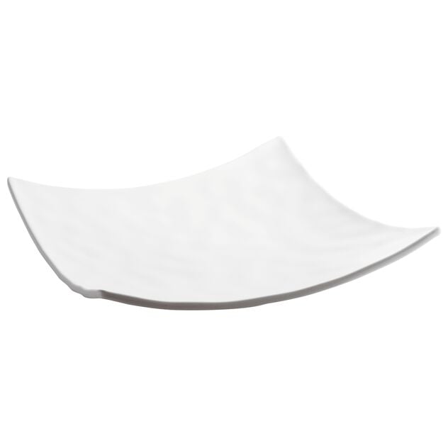 Vassoio Cm 25X25X5,5 Thara Melamina Bianco Cod. 44462-25