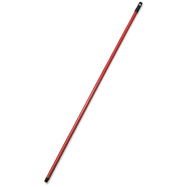 Red Plastic-Coated Iron Handle 130 cm Code 44167-13