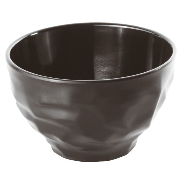 Rice Bowl 11cm 0.3L Thara Melamine Black Item No. 44463-11