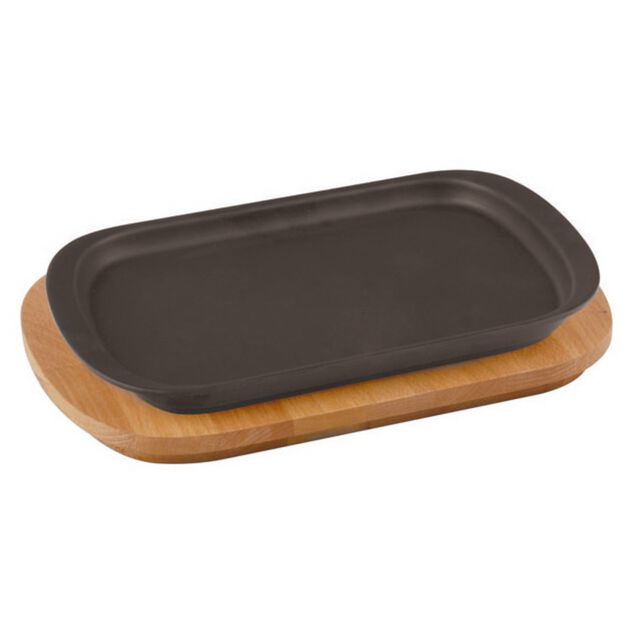 Piatto Servire C/Supp Cm 32X20 Cod. 44245S32