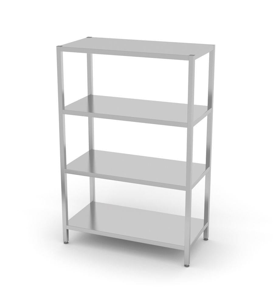 Storage rack with 4 shelves - for self-assembly Code 812563