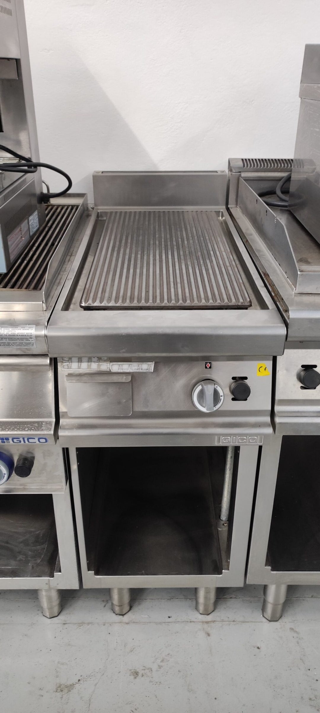 Frytop a gas Gico usata