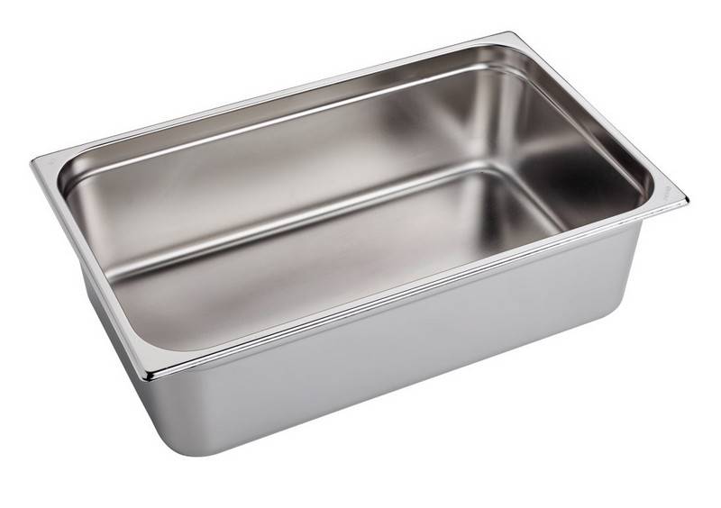 STAINLESS STEEL BASIN GN2/8 H150MM