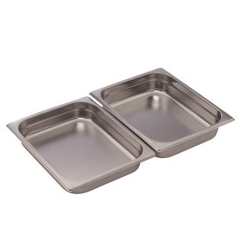 BACINELLA ACCIAIO INOX GN1/2 H100MM