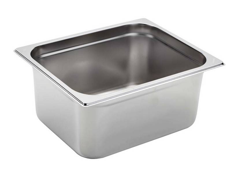 BACINELLA ACCIAIO INOX GN1/2 H150MM