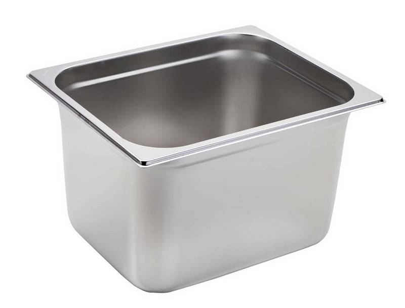 BACINELLA ACCIAIO INOX GN1/2 H200MM