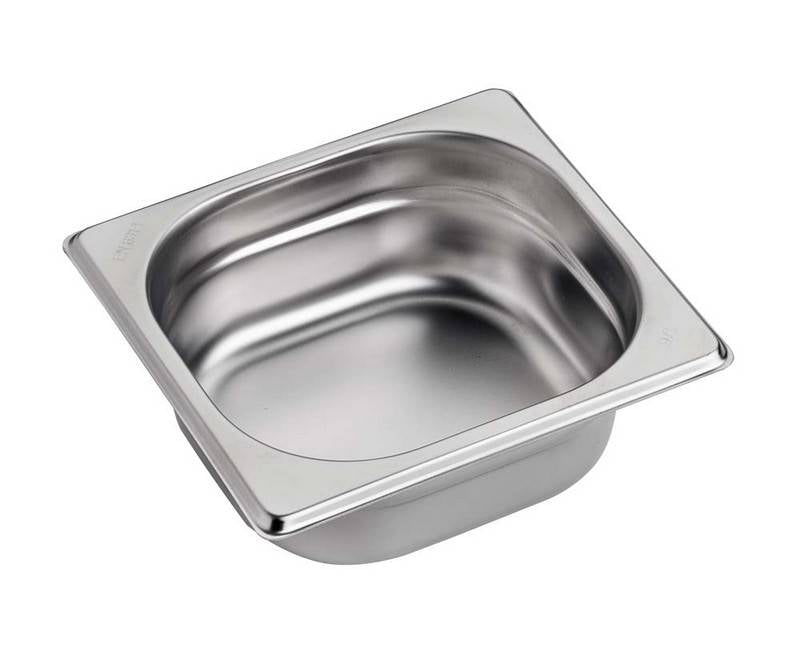 STAINLESS STEEL PAN GN1/6 H65MM