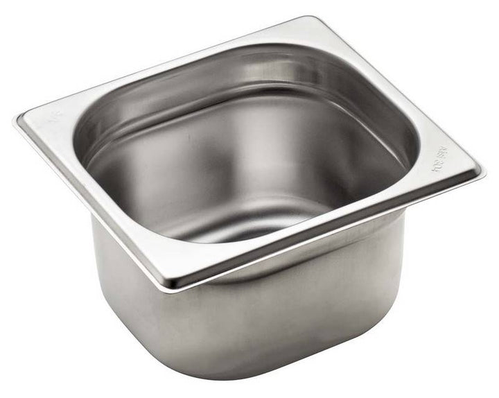 STAINLESS STEEL BASIN GN1/6 H100MM
