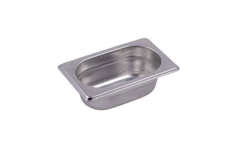 BACINELLA ACCIAIO INOX GN1/9 H65MM