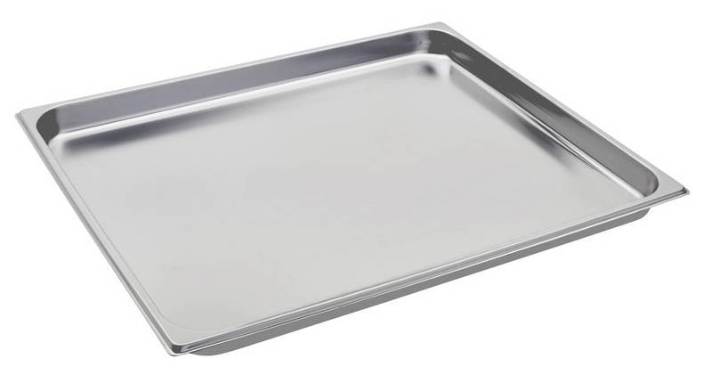 BACINELLA ACCIAIO INOX GN2/1 H40MM