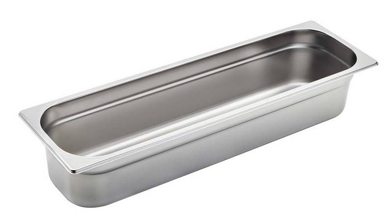 STAINLESS STEEL PAN GN2/4 H100MM