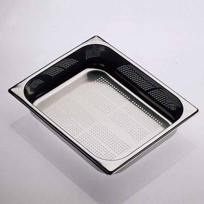 BACINELLA FORATA ACCIAIO INOX GN1/2 H20MM