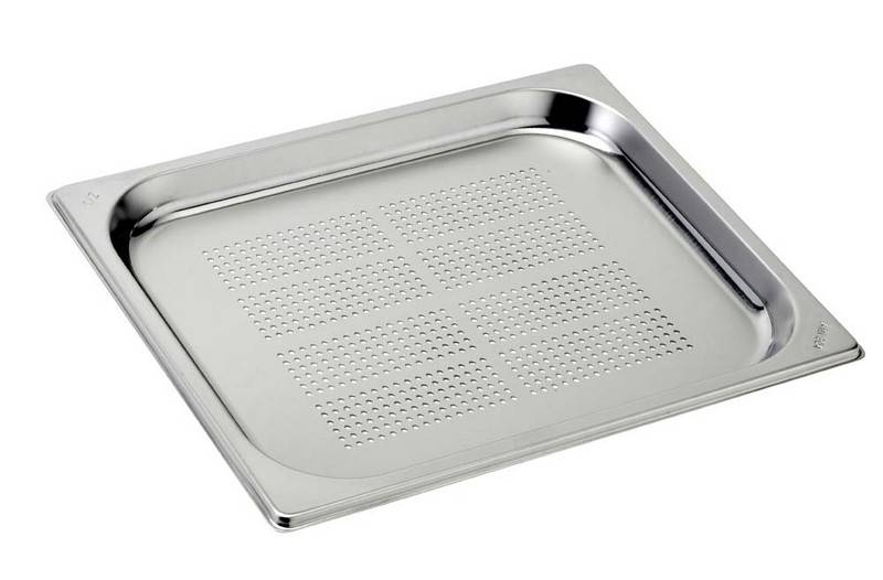BACINELLA FORATA ACCIAIO INOX GN1/2 H20MM