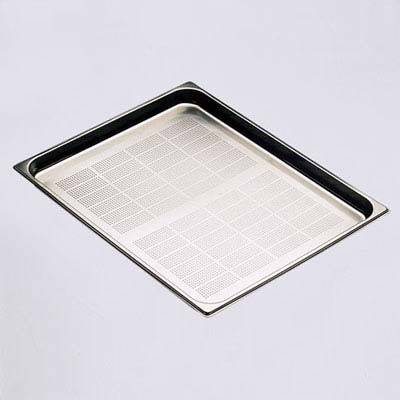 BACINELLA FORATA ACCIAIO INOX GN2/1 H100MM