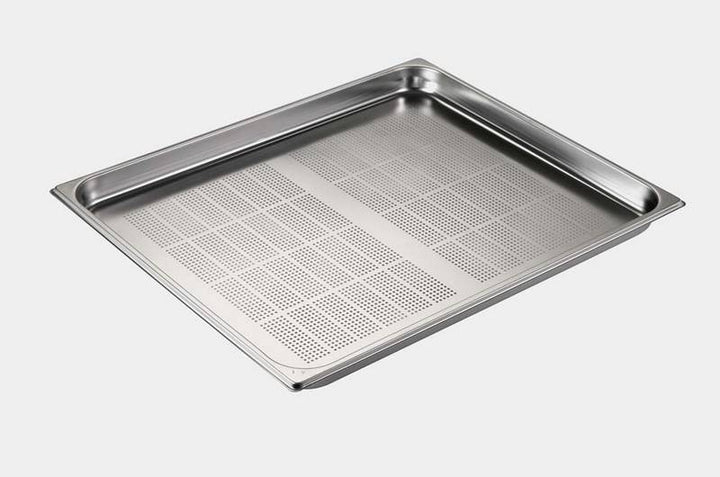 BACINELLA FORATA ACCIAIO INOX GN2/1 H40MM
