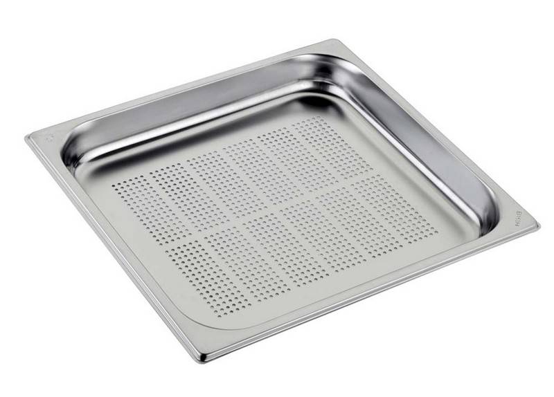 BACINELLA FORATA ACCIAIO INOX GN2/3 H20MM