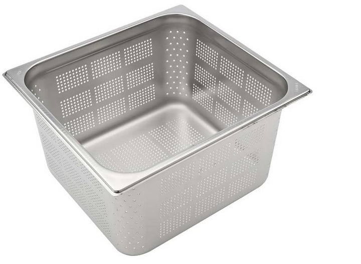 BACINELLA FORATA ACCIAIO INOX GN2/3 H200MM