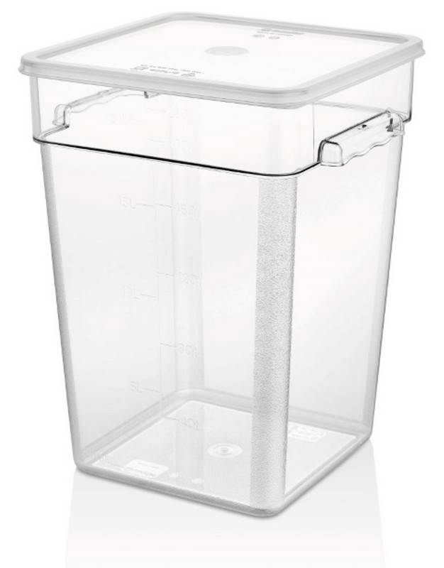 20.8L SQUARE POLYCARBONATE JAR