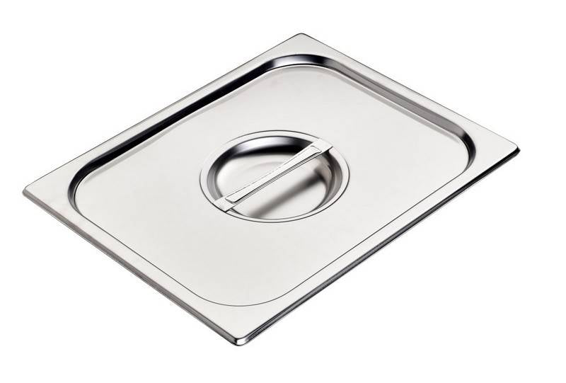 DECKEL EDELSTAHL GN1/2