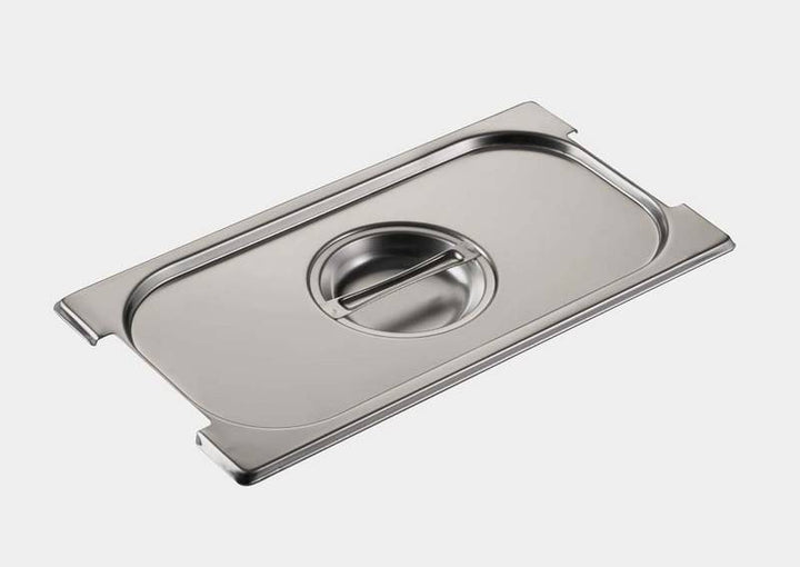DECKEL MIT GRIFFAUSSCHNITT EDELSTAHL GN1/3